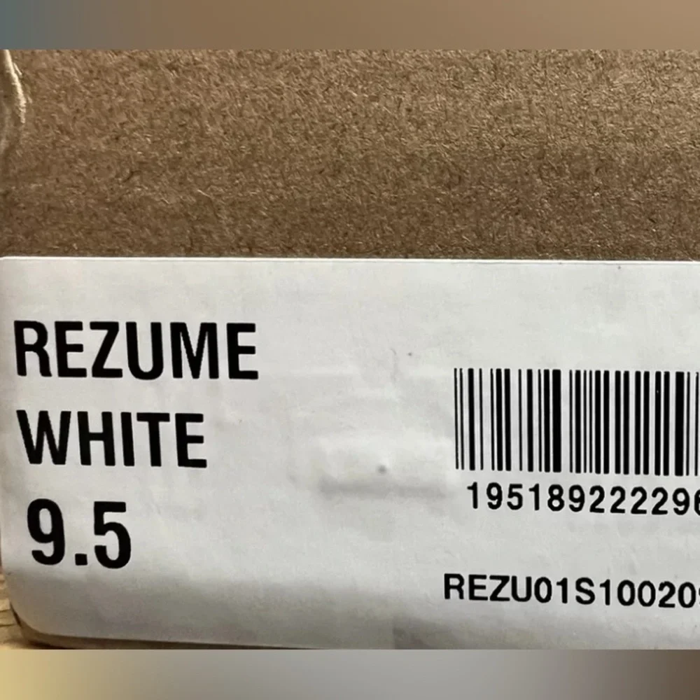 Steve Madden Womens Rezume Sneaker White 9.5 M
